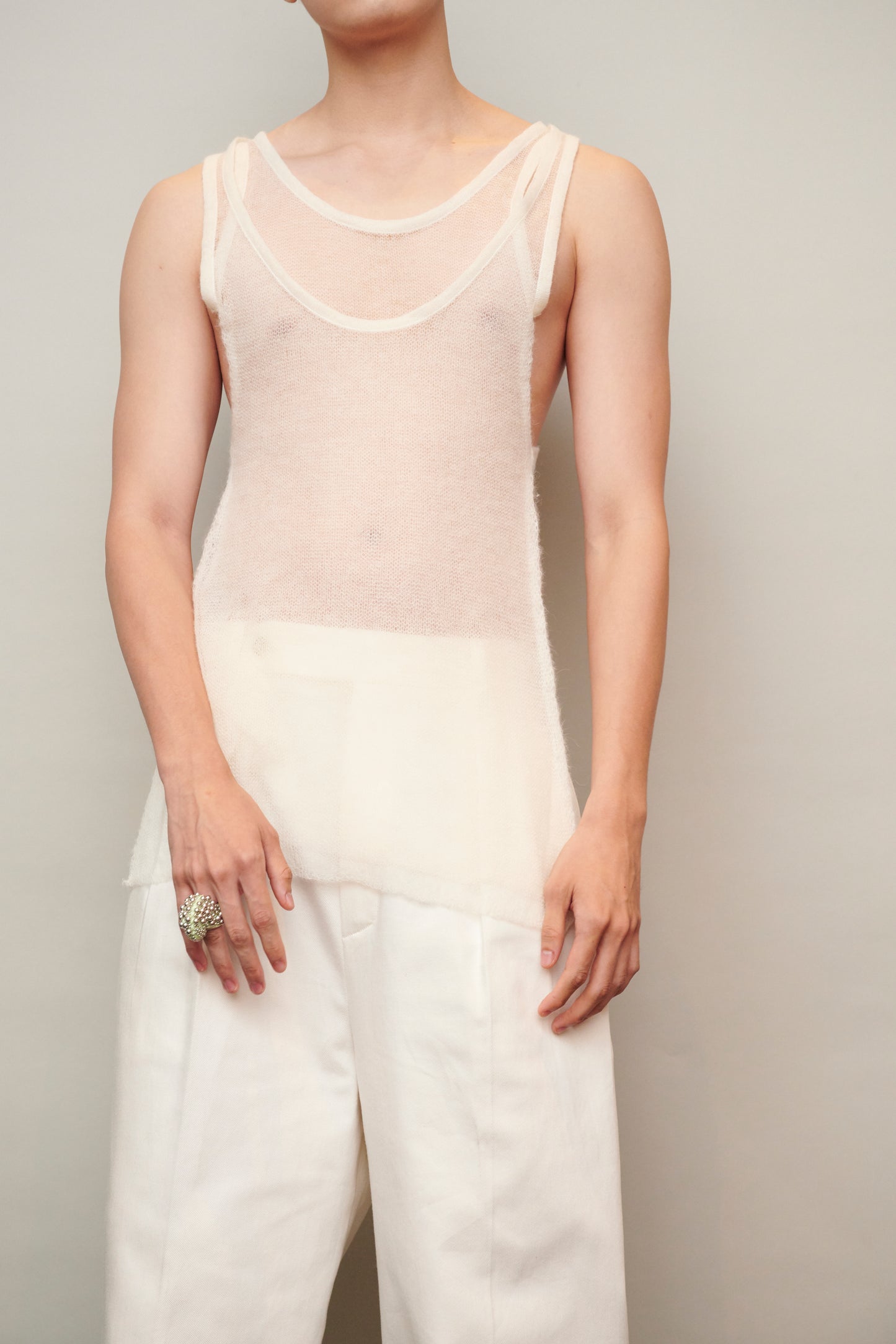 Baxster Top in Peruvian Fine Mohair