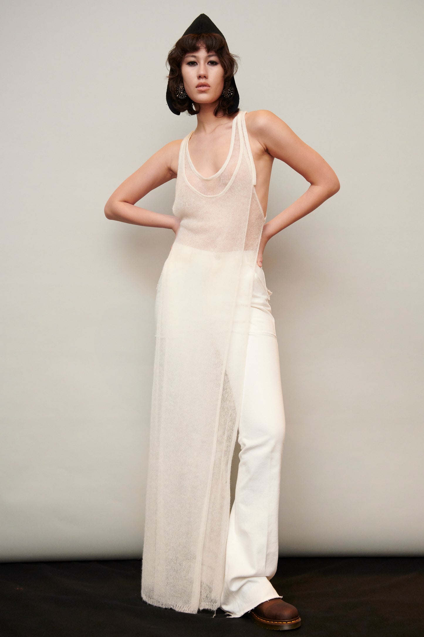 Baxster Dress in Peruvian Fine Mohair