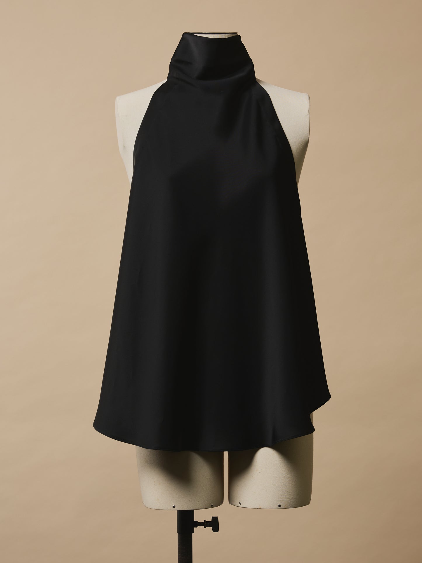 Cowl-Neck Sleeveless Top