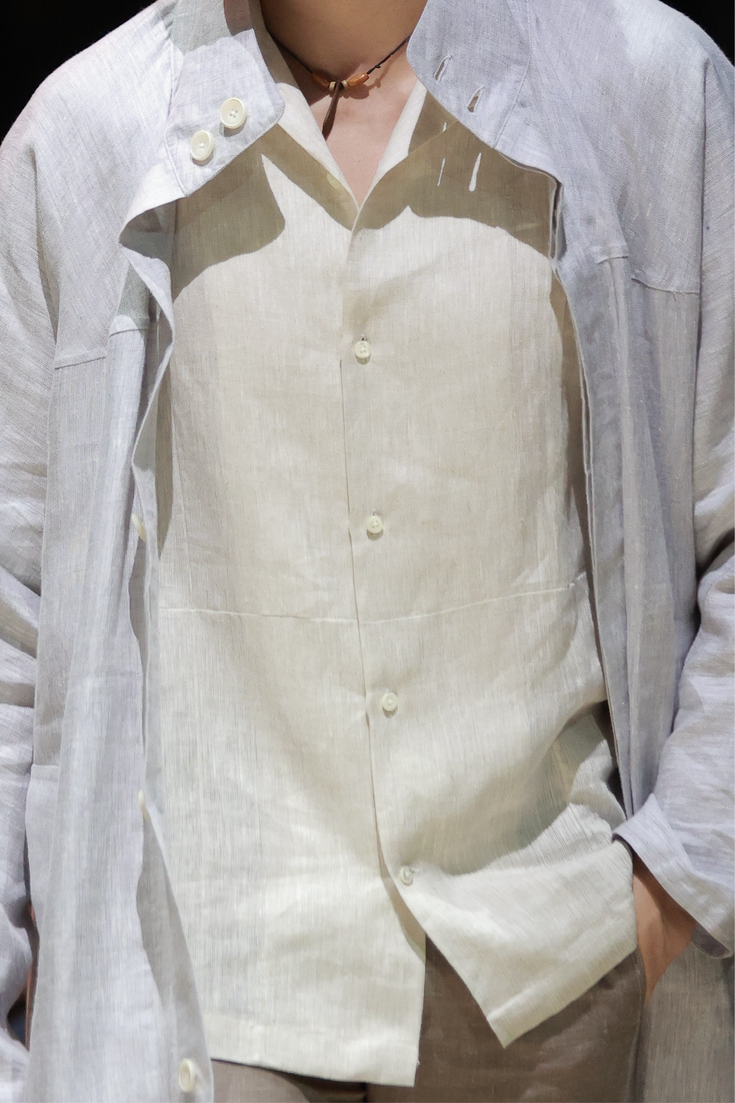 Tatsuro shirt in Linen
