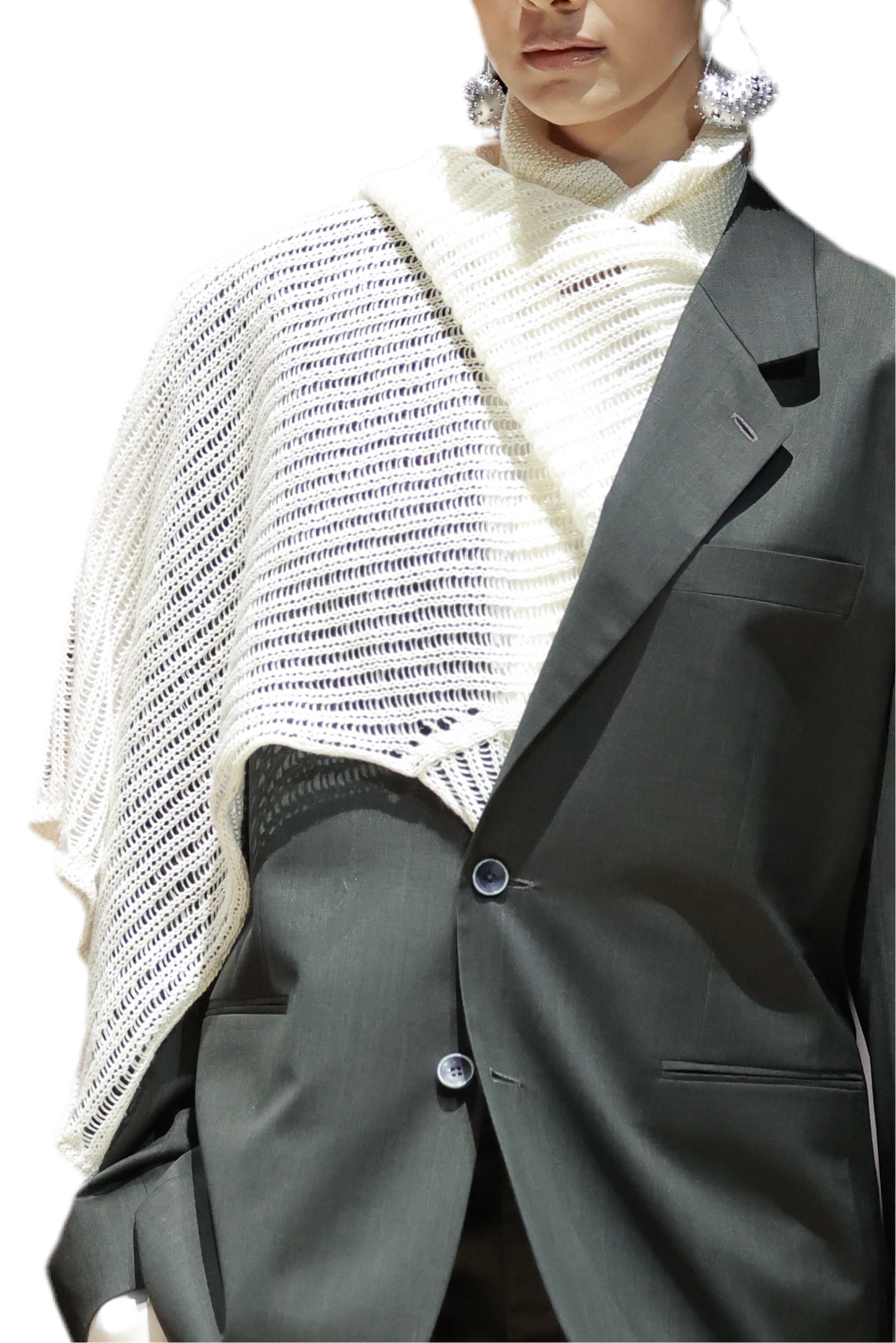 Isobel top in Linen