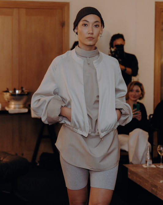 Bomber Jacket in Polyester