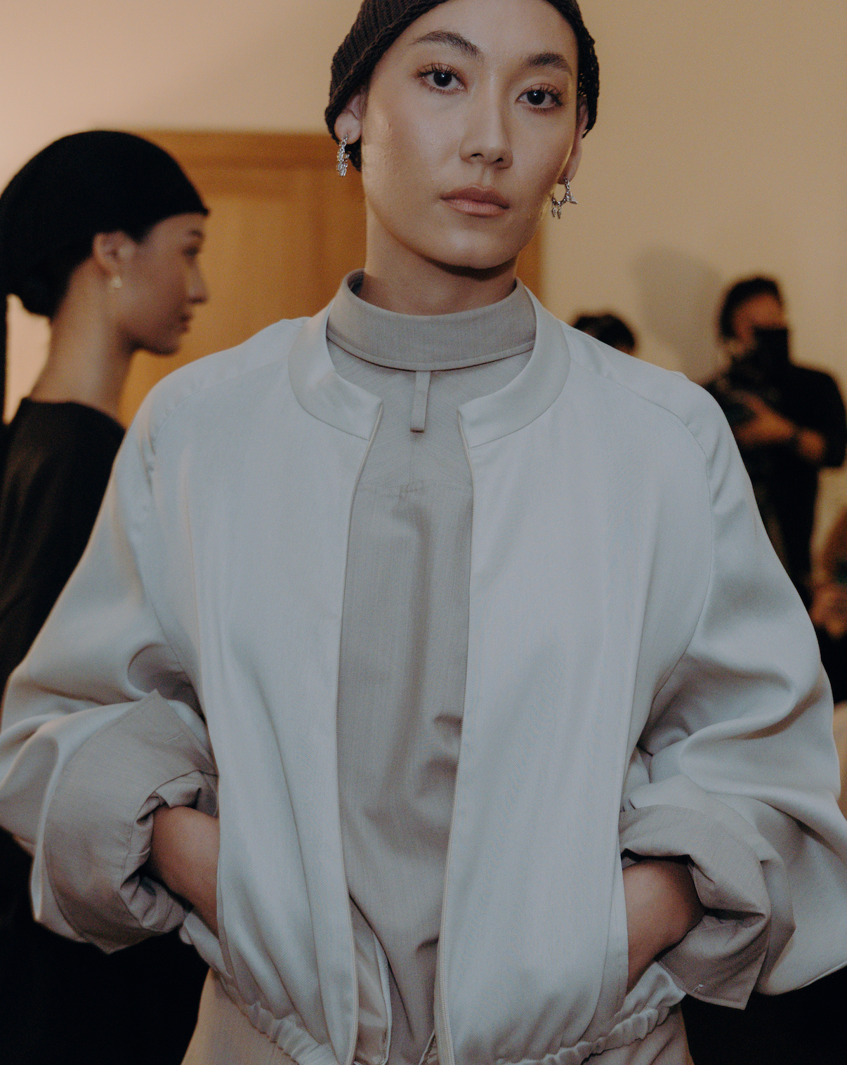 Bomber Jacket in Polyester