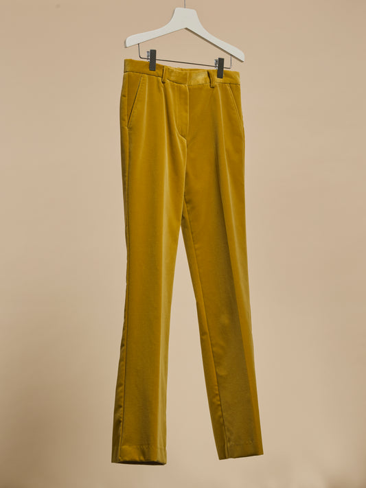 Shiro Pants in Cotton Velvet