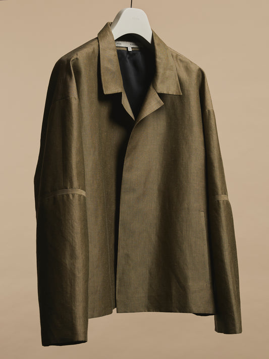 Gattaca Jacket in Cotton and Linen