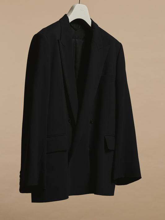 Peak lapel Double Breasted jacket