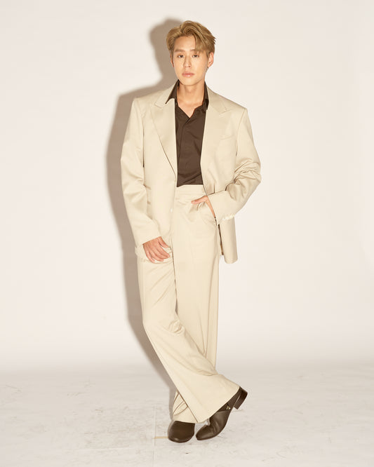 Beige Tailored Made Suits
